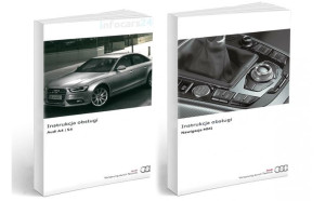 Audi A4 5 wersji 2012-15 +Nawigacja Instrukcja Obsługi