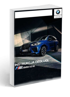 BMW X5M G05 od 2018 Instrukcja Obsługi