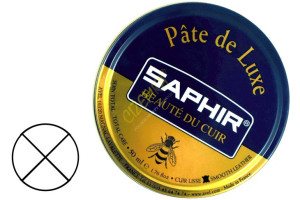 Saphir Pasta Pate De Luxe Wosk Do Obuwia Butów 100 Ml Bezbarwny 02