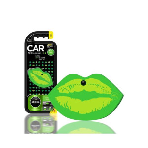LIPS Usta FANCY GREEN Zawieszka polimerowa do auta