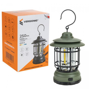Latarnia kempingowa LED USB 9W VERGIONIC