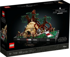 Lego 75330 Star Wars Diorama Szkolenie Jedi Na Dagobach