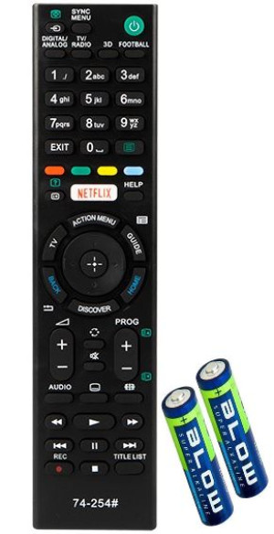 Pilot do telewizora SONY RMT-TX100D NETFLIX