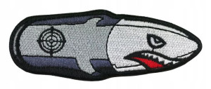 Naszywka na rzep SHARK BOMB MORALE PATCH