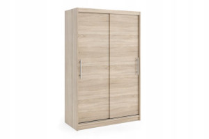 Szafa przesuwna 100cm NIKO1 półki SONOMA PRODUCENT