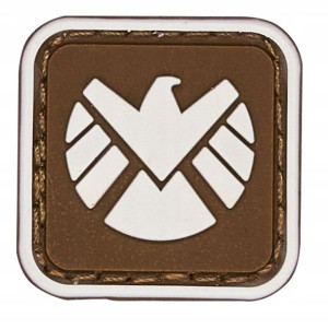 SHIELD naszywka AVANGERS na rzep PVC morale patch