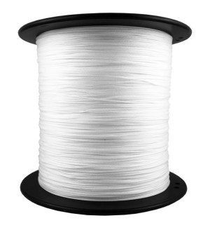 SZNUREK 0,8mm -2m- Biały -- 1szt = 10 obrotów