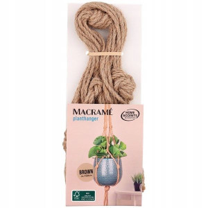 Sznur Sznurek Wieszak do makramy na rośliny 100cm