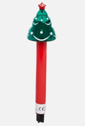 Lampka Lampa solarna ogrodowa Świąteczna Choinka