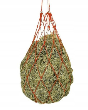 Siatka na siano, czerwona oczko 10 cm, Kerbl
