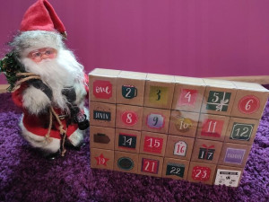 Kalendarz adwentowy Kraft! Eko pudełeczka DIY