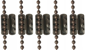 3,2mm CIEMNY BRĄZ  łącznik 1 = 5 sztuk