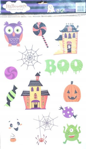 Naklejki Dekoracyjne na Okno Halloween