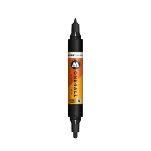 Marker akrylowy Molotow One4All Acrylic Twin signal black 180