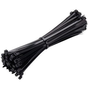 Opaski zaciskowe trytytki czarne 2,5 X 150 /100szt