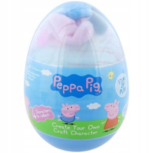 Jajko Niespodzianka Świnka Peppa Kreatywny Zestaw