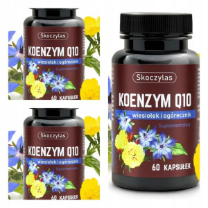 3op Koenzym Q10, wiesiołek i ogórecznik SKOCZYLAS