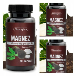 3op Magnez 4 formy - czarna rzepa SKOCZYLAS