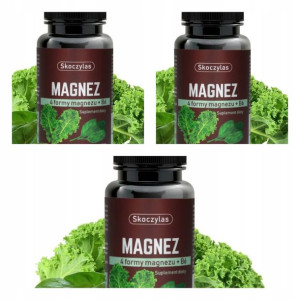 3op Magnez 4 formy - szpinak, jarmuż SKOCZYLAS