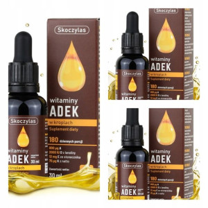 3op Skoczylas ADEK Witamina A D3 E K2 MK-7 30ml