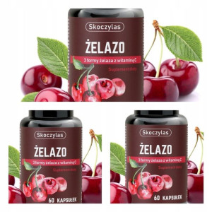 3op Żelazo 3 formy z witaminą C SKOCZYLAS