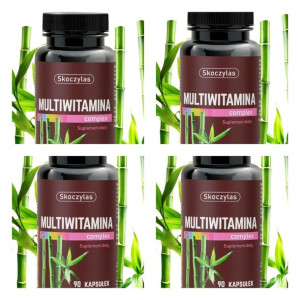 4op Multiwitamina + krzem, bor, jod SKOCZYLAS