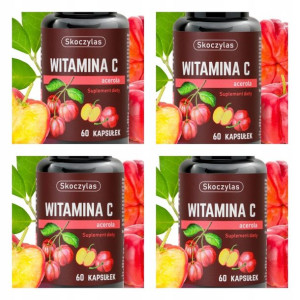 4op Witamina C acerola odporność SKOCZYLAS