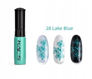 Kads - 28 (lake Blue) Lakier Do Stemplowania Pisak