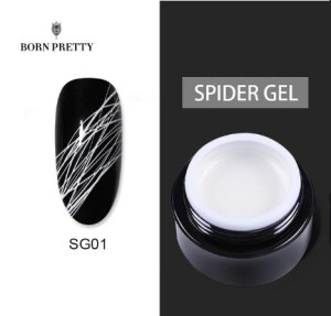 Born Pretty - Spider Gel Uv/led - Sg01 - White