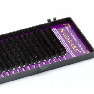 rzęsy NAGARAKU Premium - D - 0,07 - 11mm - CZARNE