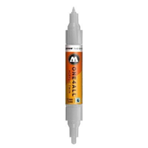 Marker akrylowy Molotow One4All Acrylic Twin metallic silver 227