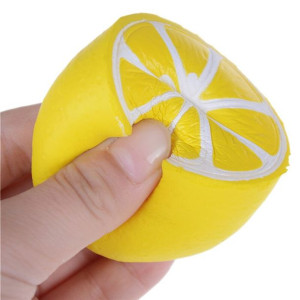 Gniotek Cytryna Squishy Jumbo Owoc Duża