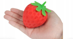 Squishy Gniotek Antystresowy Sensoryczny Truskawka