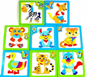 Puzzle Magnetyczne Układanki Klocki