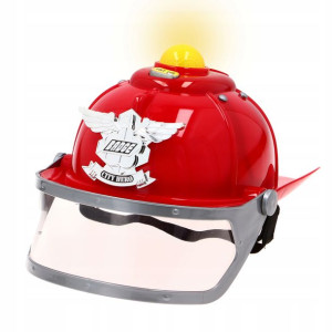 Kask Małego Strażaka Z Dźwiękiem Światło