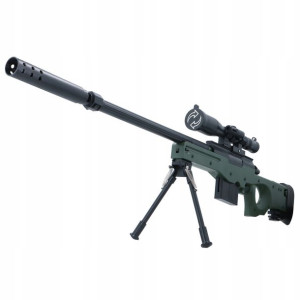 Duży Karabin Snajperski Awp Na Kulki Laser Luneta