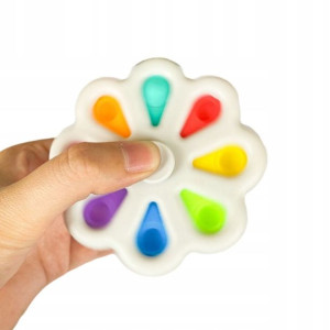 Pop It Fidget Spinner 2w1 Zabawka Antystresowa