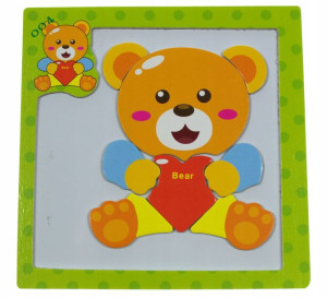 Puzzle Magnetyczne Układanka Klocki Misio