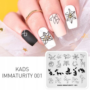 KADS blaszka do stempli - IMMATURITY 001