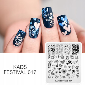 KADS blaszka do stempli - FESTIVAL 017