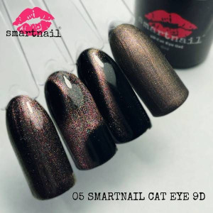 05 Smartnail Lakier hybrydowy Kocie Oko Cat Eye 9D 6ml 6g ZIELONY Nowy inna