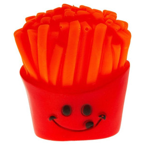 Mini FRYTKI gumowa piszcząca zabawka dla psa 8cm
