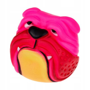 Bulldog Zabawna piszcząca ZABAWKA dla psa 8 cm