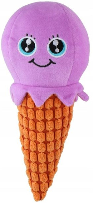 Zabawka dla psa LÓD ICE CREAM maskotka piszcząca