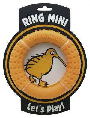 KIWI WALKER zabawka dla psa RING MINI pływający