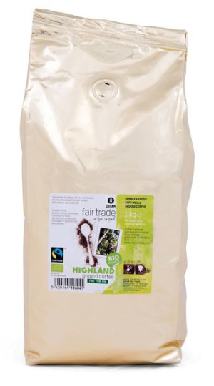 Kawa Mielona Arabica/robusta Wysokogórska Fair Trade Bio 1 Kg - Oxfam