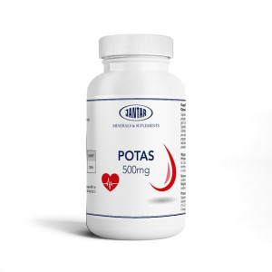 Potas 60 Kapsułek (500 Mg) - Jantar