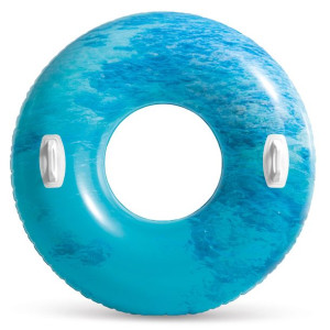 Duże koło dmuchane z uchwytami 91 cm Intex 56267