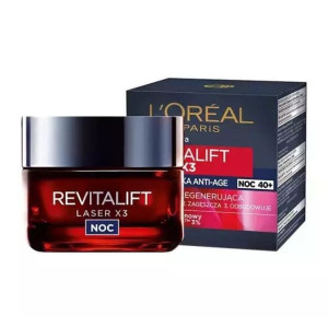 L'Oreal Paris Revitalift Laser X3, krem-maska na noc, 50 ml