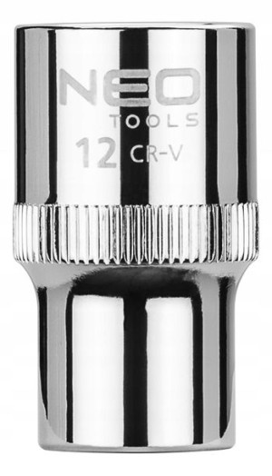 Nasadka sześciokątna 1/2", 12 mm, NEO 08-012